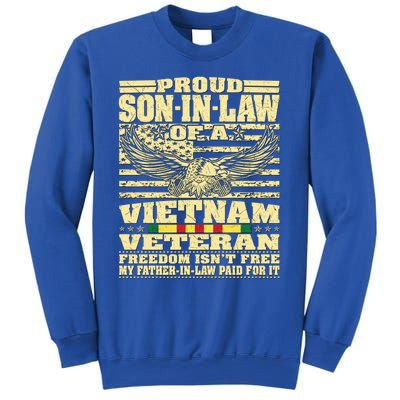 Proud Songreat Giftingreat Giftlaw Of A Vietnam Veteran Great Gift Sweatshirt