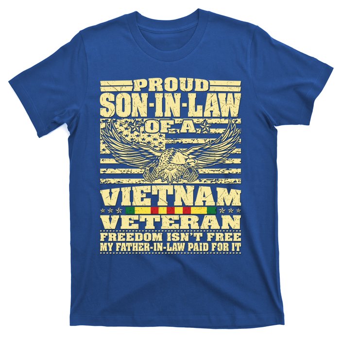 Proud Songreat Giftingreat Giftlaw Of A Vietnam Veteran Great Gift T-Shirt