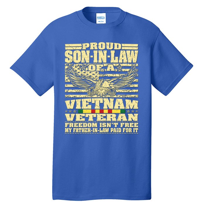 Proud Songreat Giftingreat Giftlaw Of A Vietnam Veteran Great Gift Tall T-Shirt