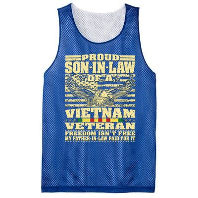 Proud Songreat Giftingreat Giftlaw Of A Vietnam Veteran Great Gift Mesh Reversible Basketball Jersey Tank