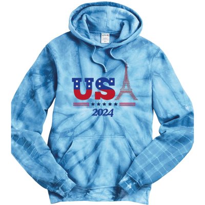 Paris Sport Games Tie Dye Hoodie