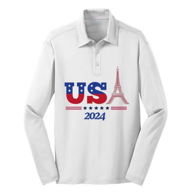 Paris Sport Games Silk Touch Performance Long Sleeve Polo