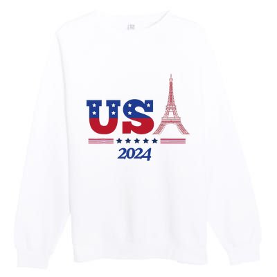 Paris Sport Games Premium Crewneck Sweatshirt