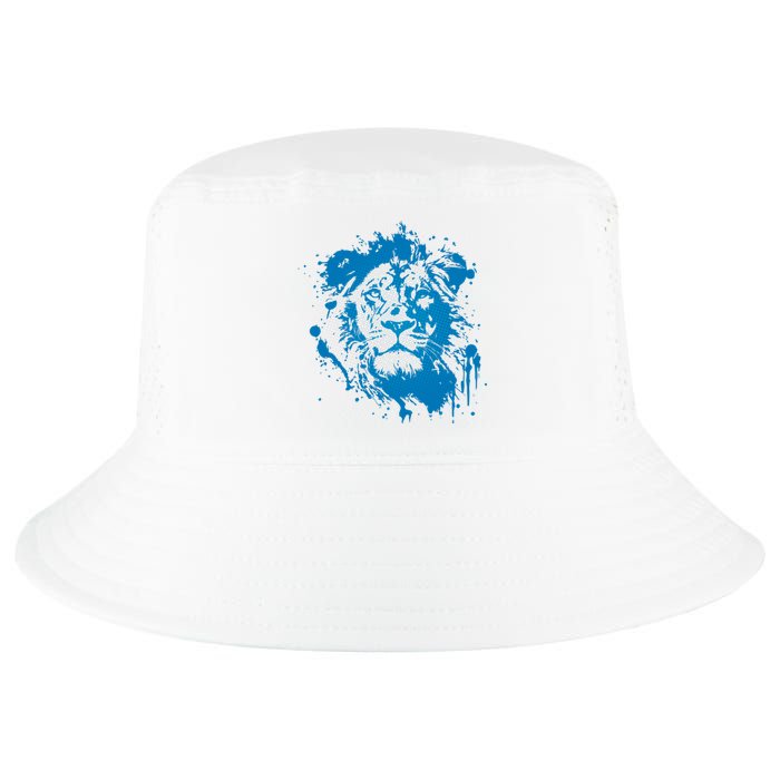 Paint Splat Graffiti Lions Football Sports Fan Cool Comfort Performance Bucket Hat