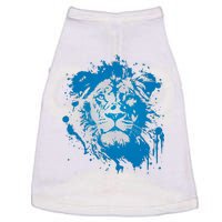 Paint Splat Graffiti Lions Football Sports Fan Doggie Tank