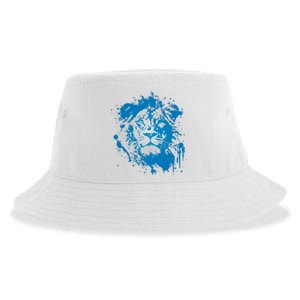 Paint Splat Graffiti Lions Football Sports Fan Sustainable Bucket Hat