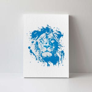 Paint Splat Graffiti Lions Football Sports Fan Canvas