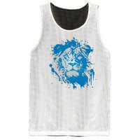 Paint Splat Graffiti Lions Football Sports Fan Mesh Reversible Basketball Jersey Tank