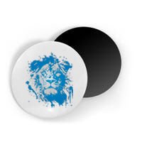 Paint Splat Graffiti Lions Football Sports Fan Magnet