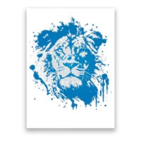 Paint Splat Graffiti Lions Football Sports Fan Poster