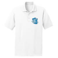 Paint Splat Graffiti Lions Football Sports Fan PosiCharge RacerMesh Polo