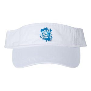 Paint Splat Graffiti Lions Football Sports Fan Valucap Bio-Washed Visor