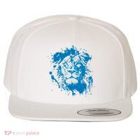 Paint Splat Graffiti Lions Football Sports Fan Wool Snapback Cap