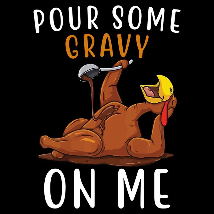 Pour Some Gravy On Me Funny Thanksgiving Turkey 16 in Basic Backpack