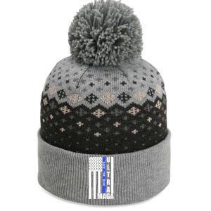 Patriotic Support Graphics The Baniff Cuffed Pom Beanie