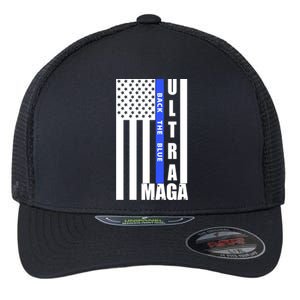 Patriotic Support Graphics Flexfit Unipanel Trucker Cap