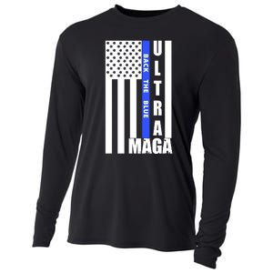 Patriotic Support Graphics Cooling Performance Long Sleeve Crew