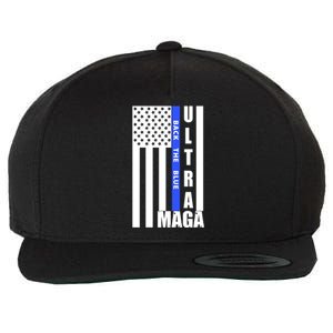 Patriotic Support Graphics Wool Snapback Cap