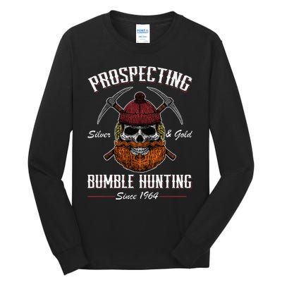 Prospecting Silver & Gold Bumble Hunting Since 1964 Tall Long Sleeve T-Shirt