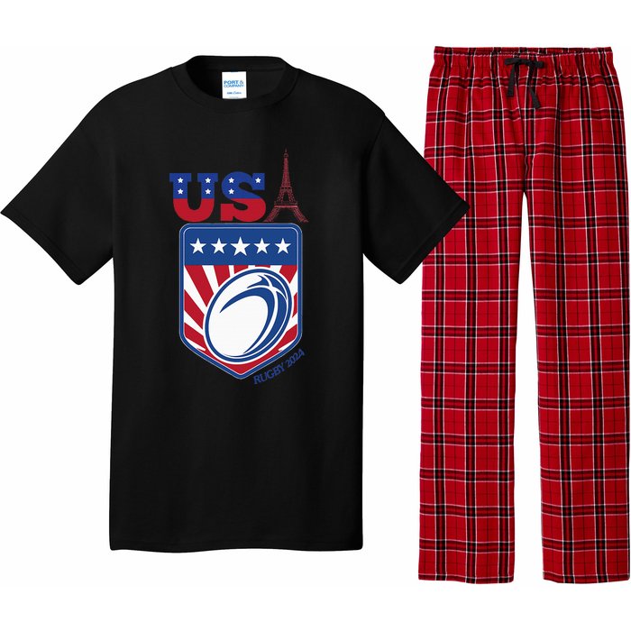 Paris Sport Games Rugby Pajama Set