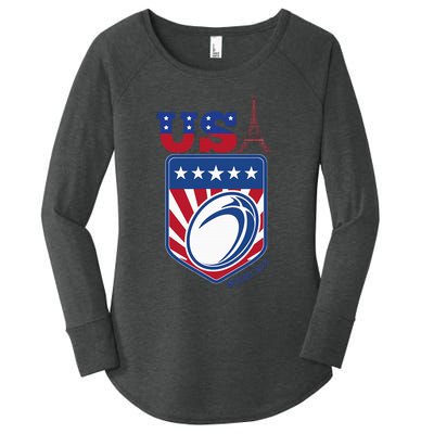 Paris Sport Games Rugby Women's Perfect Tri Tunic Long Sleeve Shirt