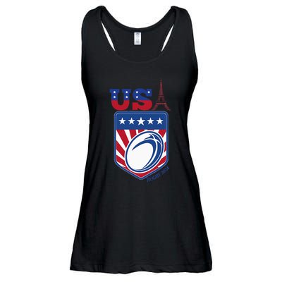 Paris Sport Games Rugby Ladies Essential Flowy Tank