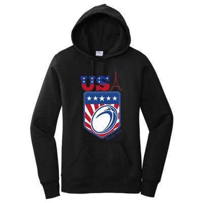 Paris Sport Games Rugby Women's Pullover Hoodie