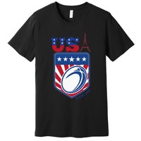 Paris Sport Games Rugby Premium T-Shirt