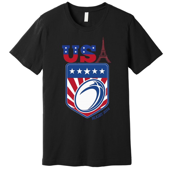 Paris Sport Games Rugby Premium T-Shirt