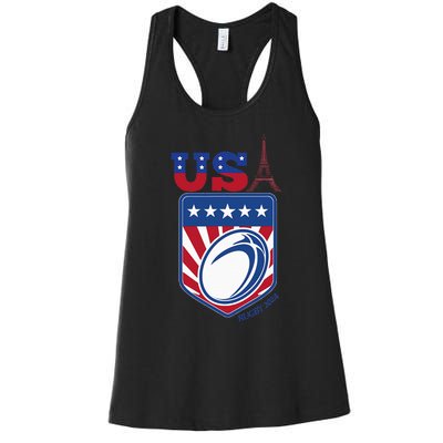 Paris Sport Games Rugby Women's Racerback Tank