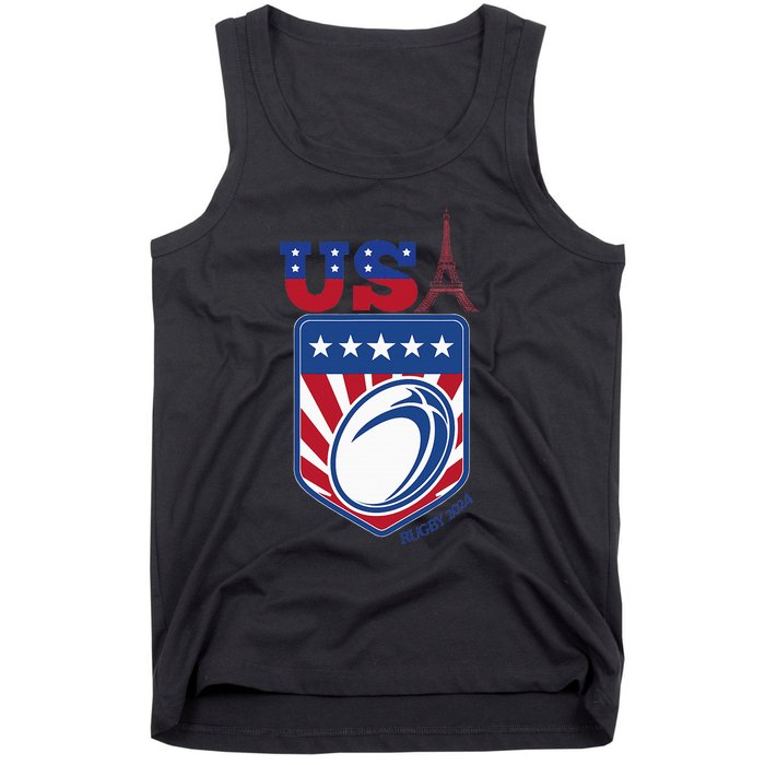 Paris Sport Games Rugby Tank Top