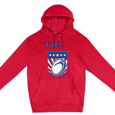 Paris Sport Games Rugby Premium Pullover Hoodie