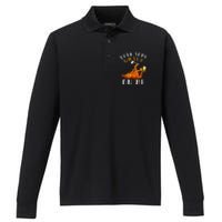 Pour Some Gravy on Me Happy Turkey Day Performance Long Sleeve Polo