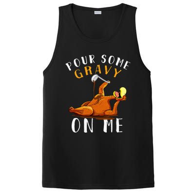 Pour Some Gravy on Me Happy Turkey Day PosiCharge Competitor Tank