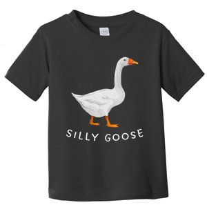 Playful Silly Goose Design Quirky And Fun Toddler T-Shirt