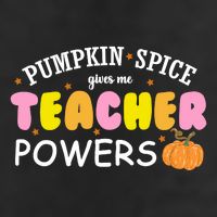 Pumpkin Spice Gives Me Teacher Powers Funny Fall Adult Drive Performance Visor