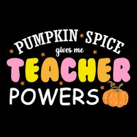 Pumpkin Spice Gives Me Teacher Powers Funny Fall 16 in Basic Backpack