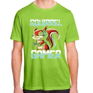 Pc Squirrel Gamer Keyboard Video Computer Gaming Lovers Cute Gift Adult ChromaSoft Performance T-Shirt