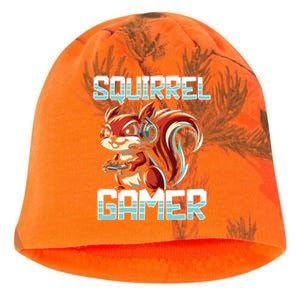 Pc Squirrel Gamer Keyboard Video Computer Gaming Lovers Cute Gift Kati - Camo Knit Beanie