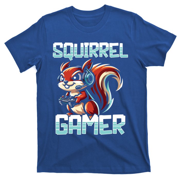 Pc Squirrel Gamer Keyboard Video Computer Gaming Lovers Cute Gift T-Shirt