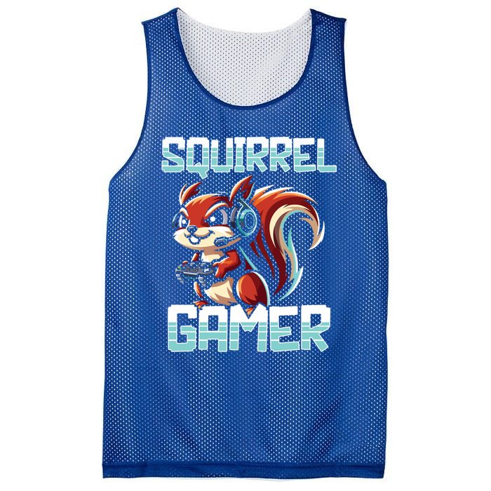 Pc Squirrel Gamer Keyboard Video Computer Gaming Lovers Cute Gift Mesh Reversible Basketball Jersey Tank