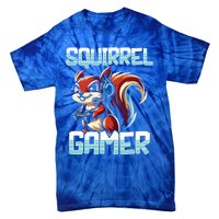 Pc Squirrel Gamer Keyboard Video Computer Gaming Lovers Cute Gift Tie-Dye T-Shirt