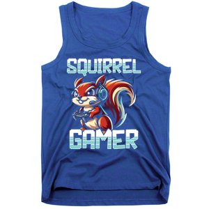 Pc Squirrel Gamer Keyboard Video Computer Gaming Lovers Cute Gift Tank Top