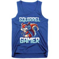 Pc Squirrel Gamer Keyboard Video Computer Gaming Lovers Cute Gift Tank Top