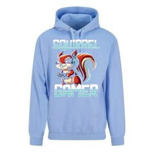 Pc Squirrel Gamer Keyboard Video Computer Gaming Lovers Cute Gift Unisex Surf Hoodie