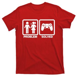 Problem Solved Gaming Gamer T-Shirt