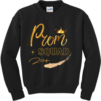 Prom Squad Graduate Class Of 2024 Party Kids Sweatshirt