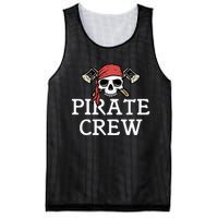 Pirate Squad Graphic Design Pirate Crew Mesh Reversible Basketball Jersey Tank