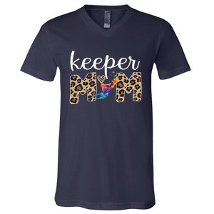 Proud Soccer Goalkeeper Mom Of A Soccer V-Neck T-Shirt