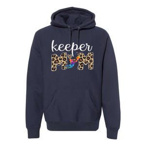 Proud Soccer Goalkeeper Mom Of A Soccer Premium Hoodie